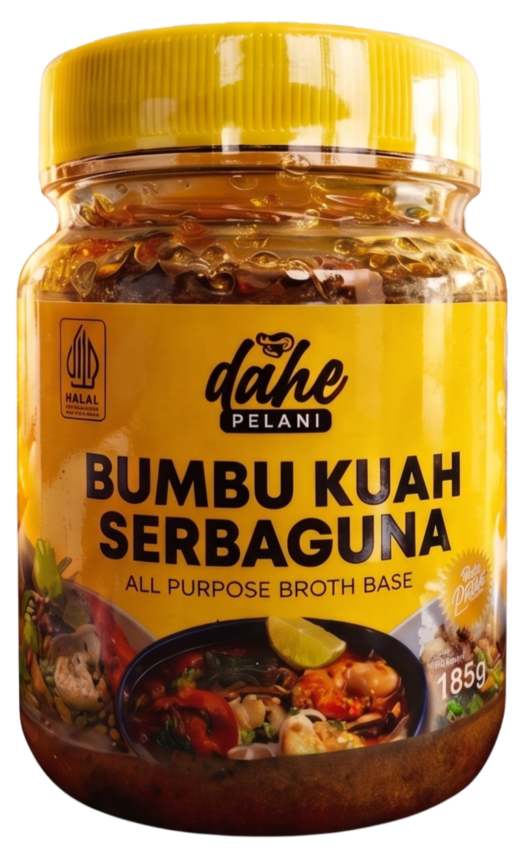 Botol Kaca Bumbu Dahe Pelani